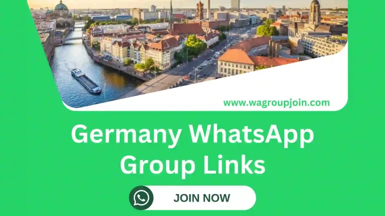 Germany WhatsApp Group Links
