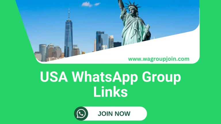 USA WhatsApp Group Links