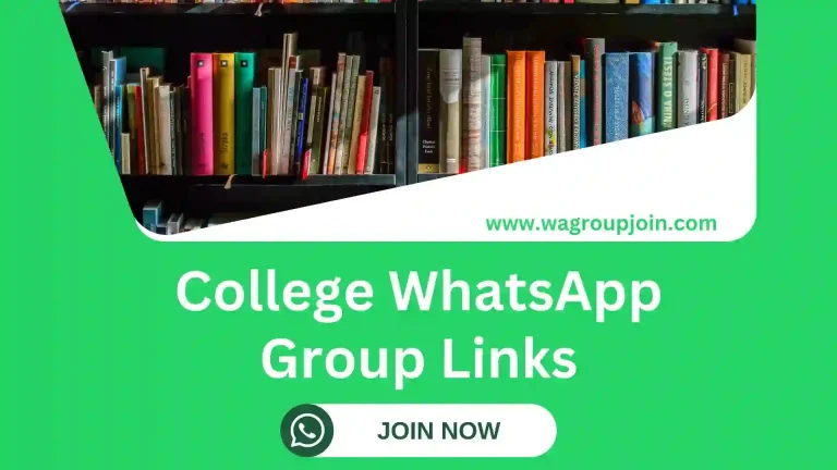 College WhatsApp Group Links
