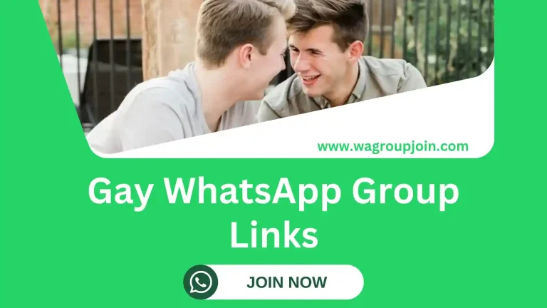 Gay WhatsApp Group Links