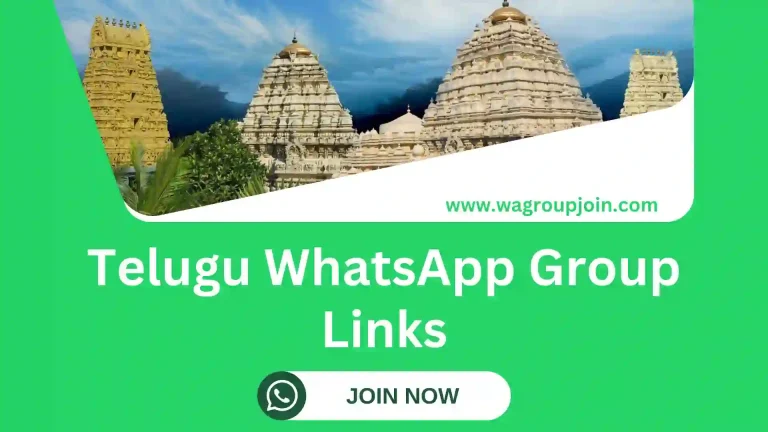 Telugu WhatsApp Group Links