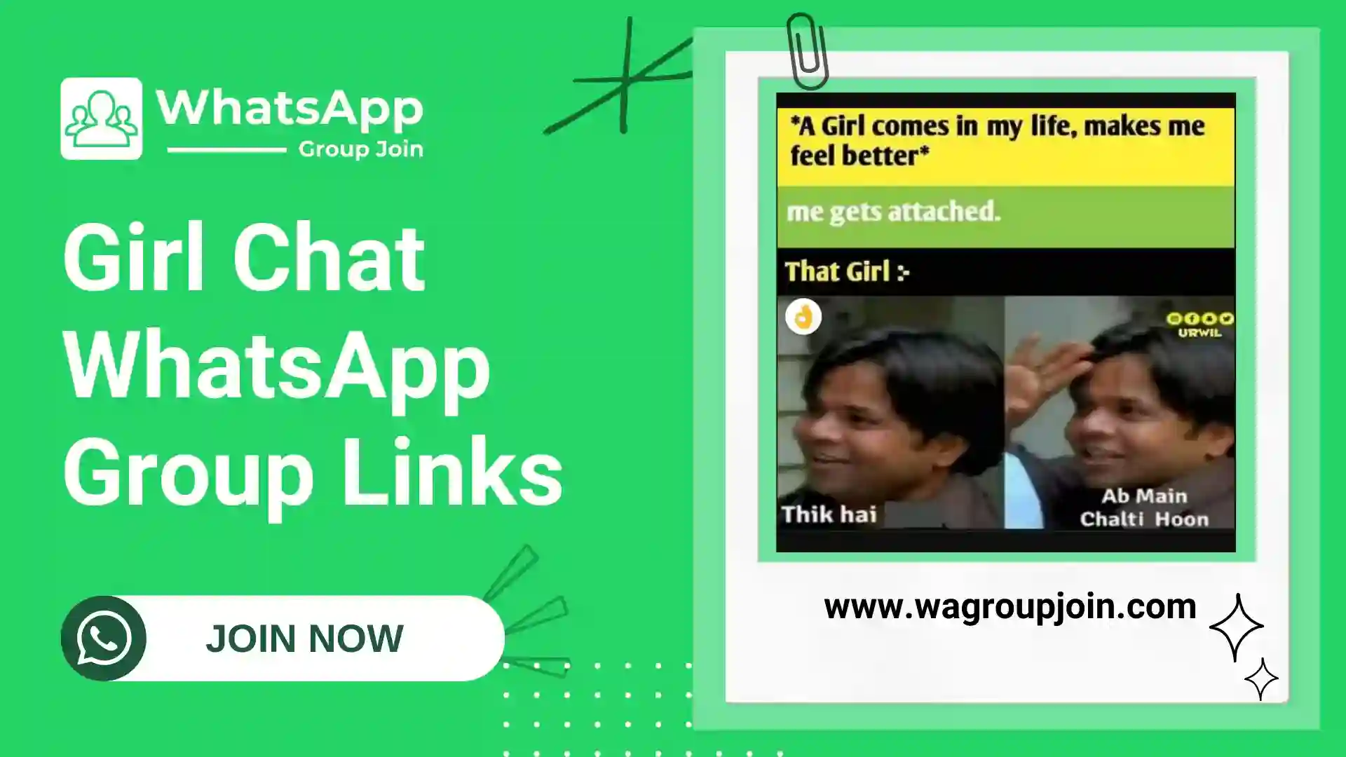 Girl Chat WhatsApp Group Links