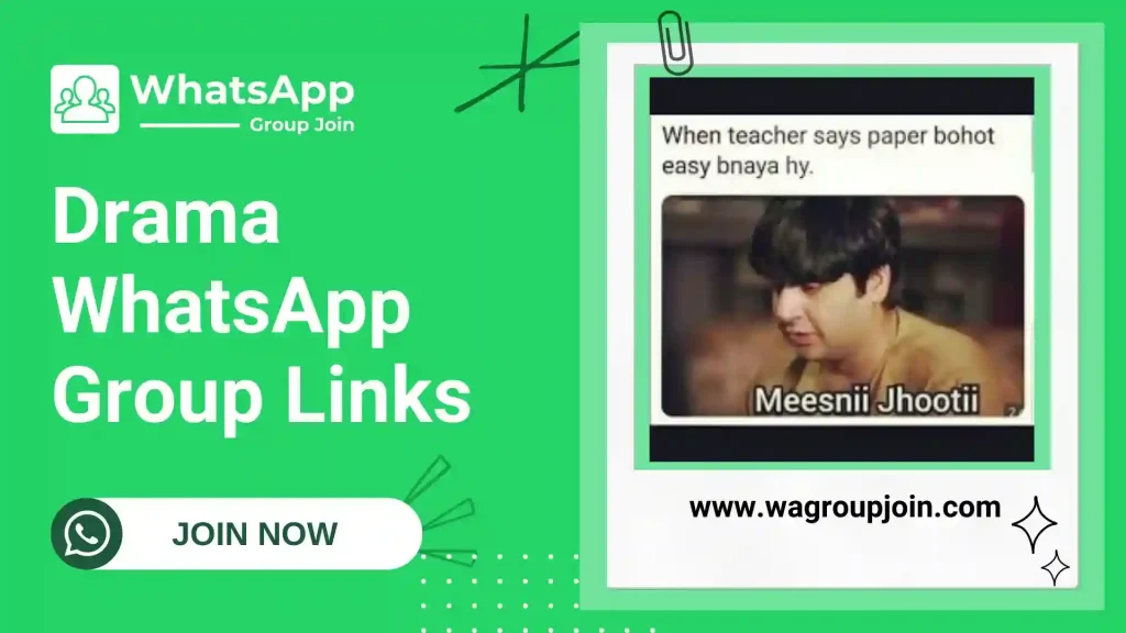 Drama WhatsApp Group Links