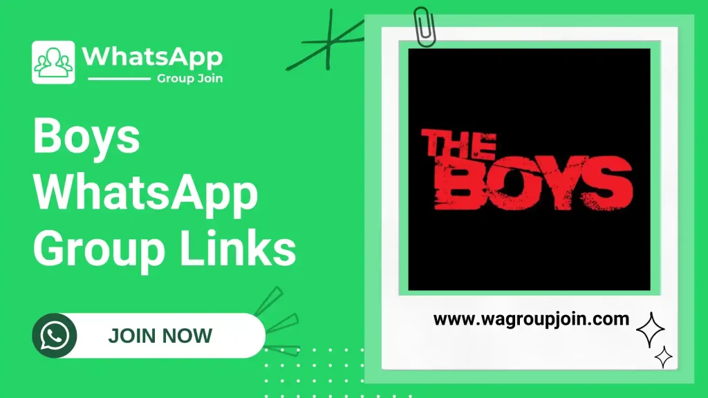 Boys WhatsApp Group Links